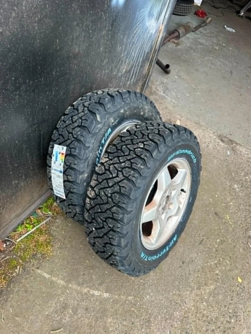 All terrain tyres